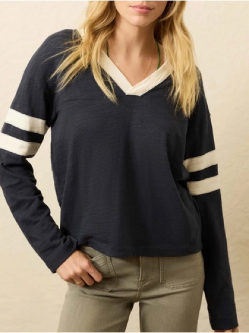 Varsity Long Sleeved Tee
